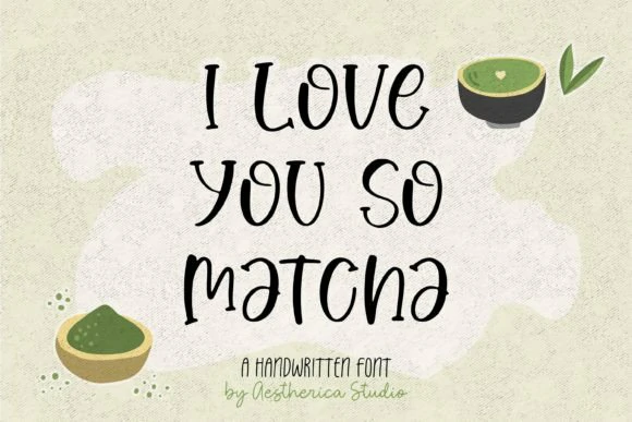Matcha Font