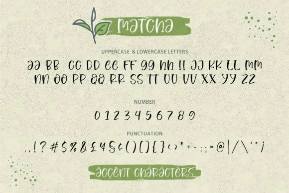 Matcha Font