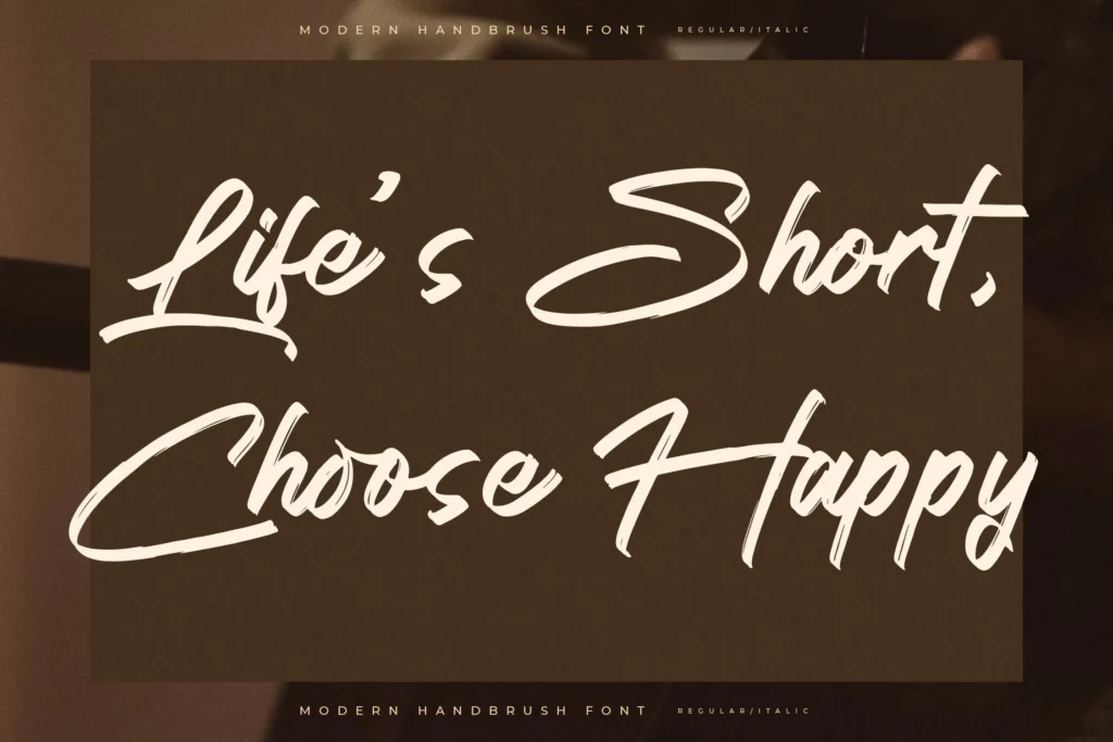 Sockyhat Brush Script Font Sockyhat Font